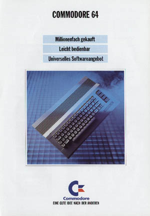 Original Commodore 64 - Werbung